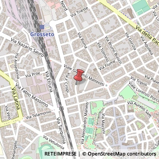 Mappa Via A. de Pretis, 29, 58100 Grosseto, Grosseto (Toscana)