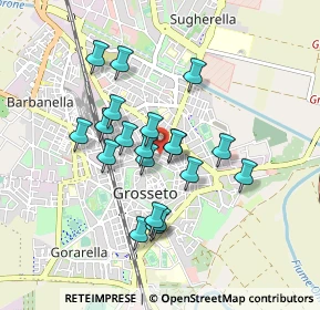 Mappa Via Tripoli, 58100 Grosseto GR, Italia (0.765)