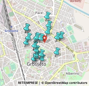 Mappa Via Tripoli, 58100 Grosseto GR, Italia (0.3655)