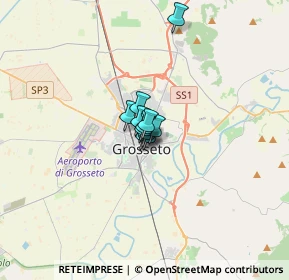 Mappa Via Tripoli, 58100 Grosseto GR, Italia (1.07727)