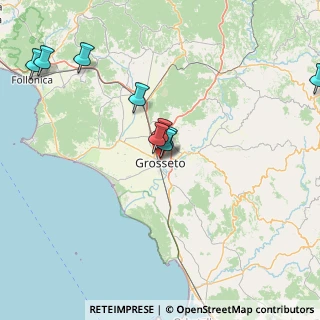 Mappa Via della Prefettura, 58100 Grosseto GR, Italia (22.73909)
