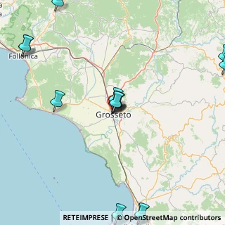 Mappa Via Giacomo Matteotti, 58100 Grosseto GR, Italia (22.2)