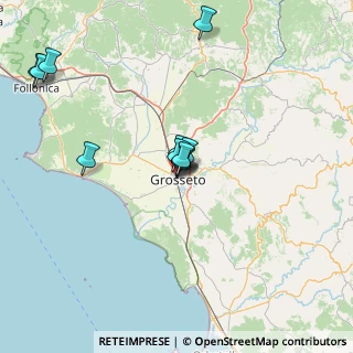 Mappa Via Giacomo Matteotti, 58100 Grosseto GR, Italia (13.82364)