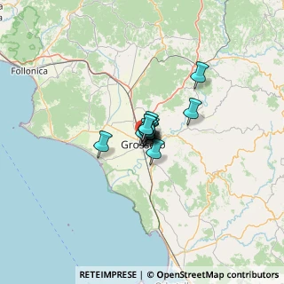 Mappa Via Giacomo Matteotti, 58100 Grosseto GR, Italia (4.46)