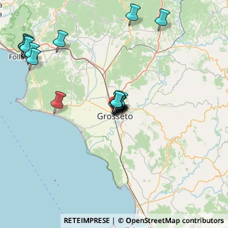 Mappa Via Giacomo Matteotti, 58100 Grosseto GR, Italia (17.68158)