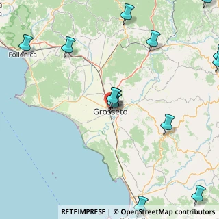 Mappa Via Giacomo Matteotti, 58100 Grosseto GR, Italia (23.42286)