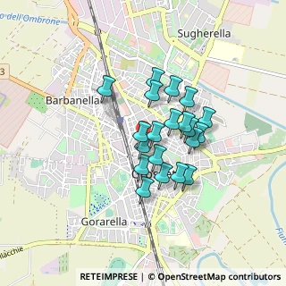 Mappa Via Giacomo Matteotti, 58100 Grosseto GR, Italia (0.659)