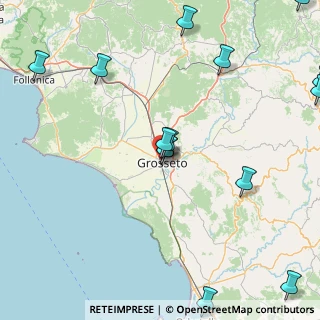 Mappa Via Francesco Crispi, 58100 Grosseto GR, Italia (23.48929)