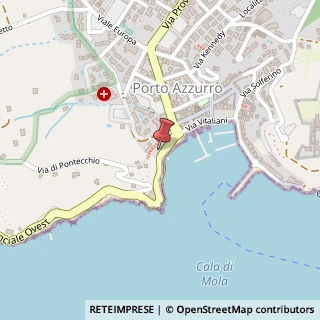 Mappa Via Veneto, 18, 57036 Porto Azzurro, Livorno (Toscana)