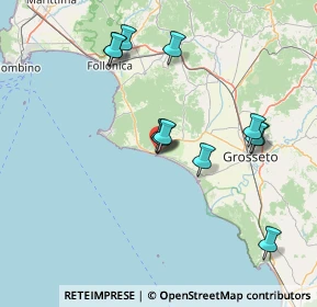 Mappa Via della Libertà, 58043 Castiglione della Pescaia GR, Italia (14.76083)