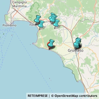Mappa Vicolo Storto, 58043 Castiglione della Pescaia GR, Italia (15.9045)