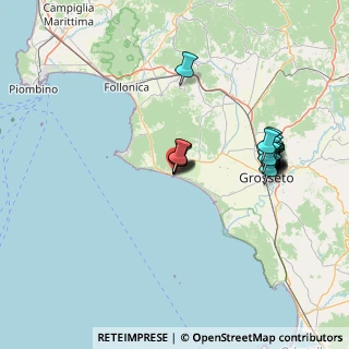 Mappa Via della Libertà, 58043 Castiglione della Pescaia GR, Italia (14.931)