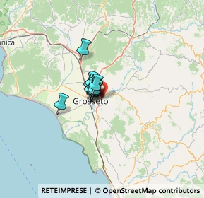 Mappa Via Giovanni Battista Finetti, 58100 Grosseto GR, Italia (5.62667)