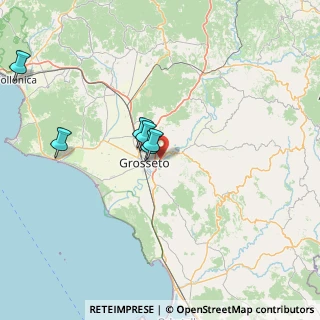 Mappa Via Giovanni Battista Finetti, 58100 Grosseto GR, Italia (39.58615)