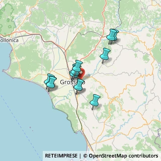 Mappa Via Giovanni Battista Finetti, 58100 Grosseto GR, Italia (10.84231)