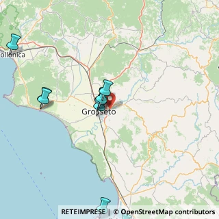 Mappa Via Giovanni Battista Finetti, 58100 Grosseto GR, Italia (20.24182)