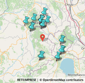 Mappa Zona artigianale, 58034 Castell'azzara GR, Italia (14.2575)