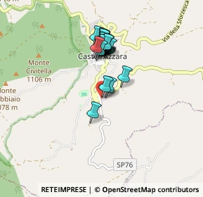 Mappa Zona artigianale, 58034 Castell'azzara GR, Italia (0.775)