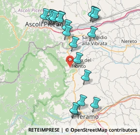 Mappa Via Loreto Acunsoli, 64010 Piano Risteccio TE, Italia (9.386)
