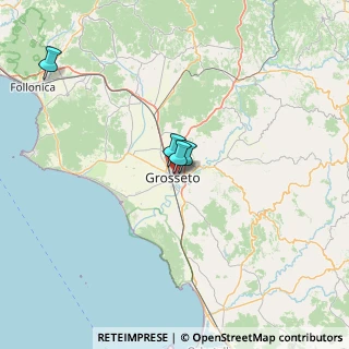 Mappa Via del Tevere, 58100 Grosseto GR, Italia (45.74636)