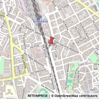 Mappa Viale Sidney Sonnino, 13, 58100 Grosseto, Grosseto (Toscana)