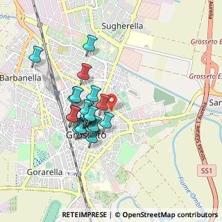 Mappa Piazza Giovanni Fabbrini, 58100 Grosseto GR, Italia (0.7815)