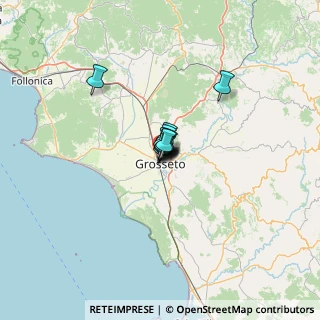 Mappa Via Pola, 58100 Grosseto GR, Italia (4.07636)