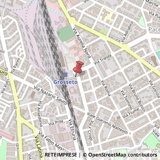 Mappa Piazza Guglielmo Marconi, 4, 58100 Grosseto, Grosseto (Toscana)