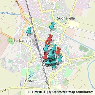 Mappa Via Trento, 58100 Grosseto GR, Italia (0.703)