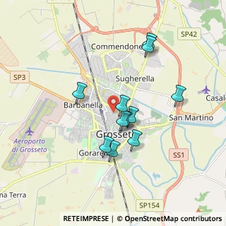 Mappa Via Trento, 58100 Grosseto GR, Italia (1.58455)