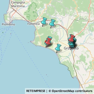 Mappa Via Orione, 58043 Castiglione della Pescaia GR, Italia (14.633)