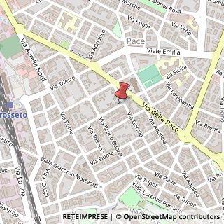 Mappa Via Trento, 72, 58100 Grosseto, Grosseto (Toscana)