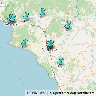 Mappa Via Sauro Nazario, 58100 Grosseto GR, Italia (18.80846)