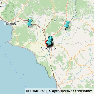 Mappa Via Sauro Nazario, 58100 Grosseto GR, Italia (4.40182)