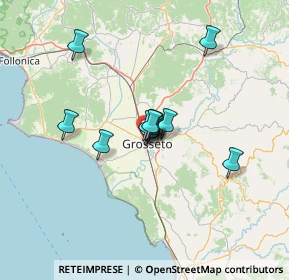 Mappa Via Isarco, 58100 Grosseto GR, Italia (8.8825)