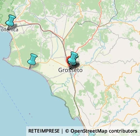 Mappa Via Merano, 58100 Grosseto GR, Italia (22.27714)