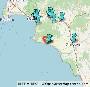 Mappa Via John Fitzgerald Kennedy, 58043 Castiglione della Pescaia GR, Italia (15.8975)