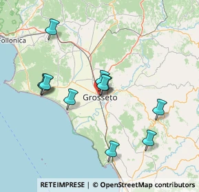 Mappa Via Marco Minghetti, 58100 Grosseto GR, Italia (14.60364)