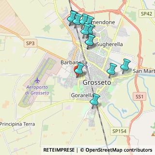 Mappa Via Cere, 58100 Grosseto GR, Italia (2.21692)