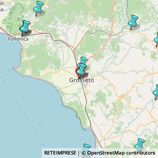 Mappa Via Cere, 58100 Grosseto GR, Italia (26.635)