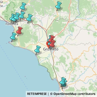 Mappa Via Orcagna, 58100 Grosseto GR, Italia (21.95765)