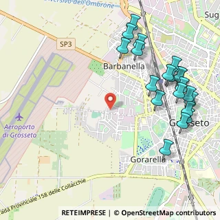 Mappa Via Orcagna, 58100 Grosseto GR, Italia (1.337)
