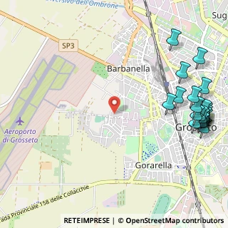 Mappa Via Orcagna, 58100 Grosseto GR, Italia (1.61)