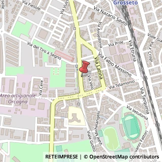 Mappa Viale Giulio Cesare, 21/A, 58100 Grosseto, Grosseto (Toscana)