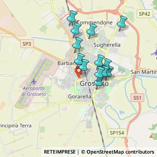 Mappa Via Veio, 58100 Grosseto GR, Italia (1.63231)