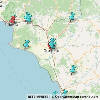 Mappa Via Veio, 58100 Grosseto GR, Italia (22.86)