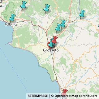 Mappa Via Veio, 58100 Grosseto GR, Italia (21.91846)