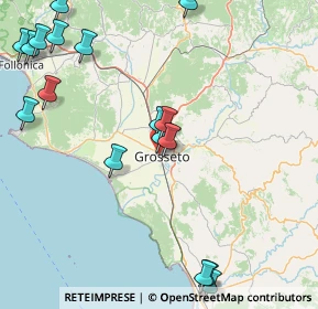 Mappa Viale Telamonio, 58100 Grosseto GR, Italia (22.23176)
