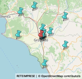 Mappa Via A. Bertani, 58100 Grosseto GR, Italia (9.59563)