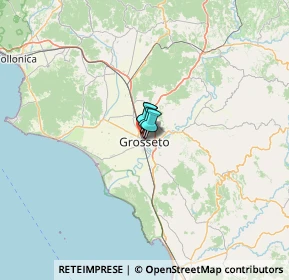 Mappa Via A. Bertani, 58100 Grosseto GR, Italia (57.70143)